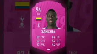Davinson S&aacute;nchez Fifa History 😱🔥 #shorts