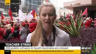 South Australian Teacher Strike
