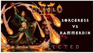D2R PvP - Sorceress Vs Hammerdin (1 round)
