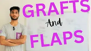Skin grafts & flaps | classification | surgery | easy explanation | part-1/2