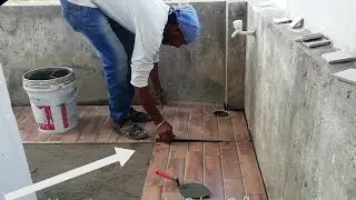 How to ceramic digital parking tiles install now