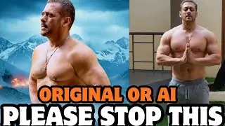 Original or AI Salman Khan's Letest Picture Troll! Angry Reaction On Ashusmoothkhan 👽