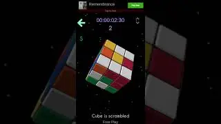 Cube solve in mobile app