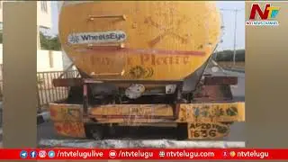 Lorry Runs Over Bike In Medchal | Ntv