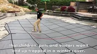 Impressions explains the 3 Benefits of Winter Safety Pool Covers
