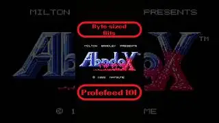 Abadox: The Deadly Inner War (NES) - Byte-sized Bits #nes #shmup #retrogaming #youtubeshorts