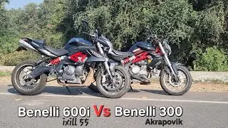 Benelli 300 Vs Benelli 600i Sound Comparison