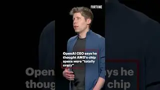 OpenAI CEO says he thought AMD's chip specs were 