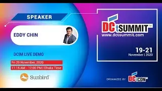 Sunbird DCIM Live Demo, Eddy Chin | Key Account Sales Manager, APAC | Sunbird Software, Inc.