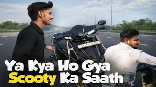 Ye Kya Ho Gya Scooty Ke Saath 😱 | Beech Road Pe Band Ho Gayi | Vlog” #dailylaughs #delhivlogs #viral