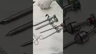 Lap trocar for laproscopic procedures. #shorts #surgical #instruments #medical #laproscopicsurgery