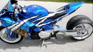 2009 Yamaha R1 Roaring Toyz Custom Billet 330 Single Sided Swingarm