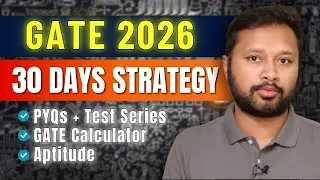 GATE 30 Days Strategy | Perparation Strategy | All 'Bout Chemistry