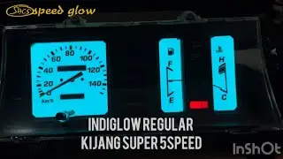 Indiglow regular special order kijang super #speedometer #indiglowkijangsuper #indiglowkijang