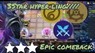 3star ling combo!!! 664 synergy///m@gic chess /// mobile legend
