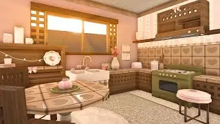 whimsical spring home: bloxburg house build
