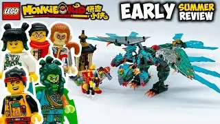 Nine-Headed Beast EARLY Review! LEGO Monkie Kid Set 80056