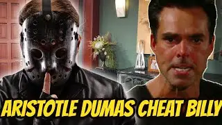 CBS Y&R Spoilers Billy goes to the park and reads Aristotle Dumas' letter - It drives him crazy