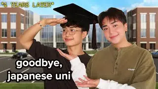 My Gay Brother's LAST DAY of University in Japan (End of an Era...)
