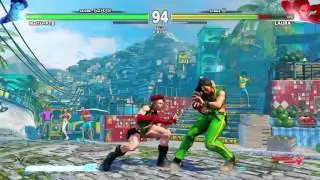 Street Fighter V - Cammy vs Laura - Perfect KO
