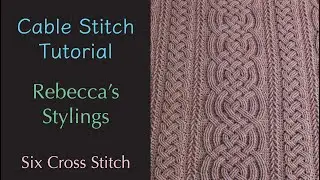 Six Cross Front Crochet Cable Stitch Tutorial