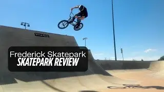 My Favorite NOCO Skatepark?! | Frederick Skatepark Tour & BMX Session