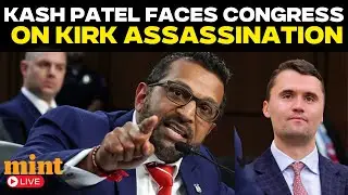 US Senate Live | FBI Director Kash Patel Testifies In Congress Over Charlie Kirk Shooting