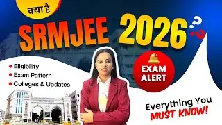 SRMJEE- Sri Ramaswamy Institute joint entrance examination Chennai. #btech #jee2026 #srmjeee 