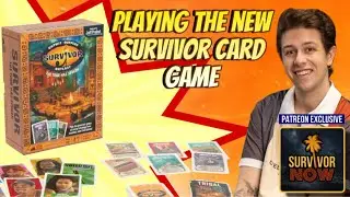 Playing the NEW Survivor Card Game (Sneak Peek)