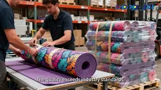Yoga Mat Printing Solution - Hong-Jet&reg; Flatbed Latex Printer