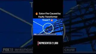 Did utility tranmission lines cause the Eaton fire? 🔥 What do YOU think?