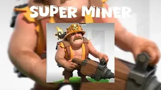Th 14 attack with Super miner troop🔥