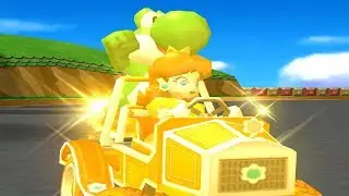Mario Kart: Double Dash!! - 150cc Flower Cup (Daisy and Yoshi)