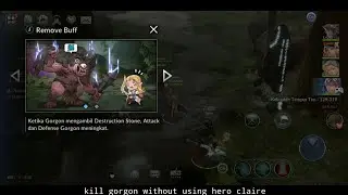 [Guide] Kill Gorgon Without Using Hero Claire Very Hard - Seven Knights 2 Indonesia