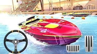 Top Boat Racing Simulator 3D - Xtreme Boat Racing Speed Jet Ski Stunt Games -Android Gameplay