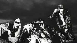 lngshot - saucin' (slowed + reverb)