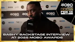 🏆 Bashy Backstage Interview after Winning Album of the Year at 2025 MOBO Awards ! | #MOBOAwards