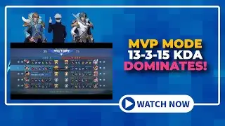 Xavier MVP Ranked Gameplay | 13-3-15 KDA DOMINATION in MLBB!
