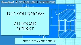 AutoCAD - Offset Command and Options
