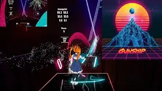 [Beat Saber] Tech Noir - GUNSHIP (Full Body Tracking)
