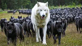 Le Plus Grand Loup Jamais Filmé ! Du jamais vu.