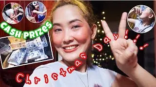 Vlogmas Day 25 (OMG!)| MERRY CHRISTMAS (Cash Prizes!) + Giveway winner| Coco Manuel