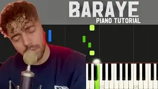 Baraye Piano Tutorial ||✌️ For Freedom-Shervin Hajipour-Karaoke ||شروین حاجی پور- برای -آموزش پیانو#