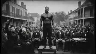 (1852, New Orleans) The Giant Slave Was Sold 22 TIMES &mdash; Every Buyer Was a Lonely Widow Over 50