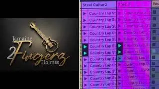2Fingerz Pedal Steel Guitar Loops bpm100 D