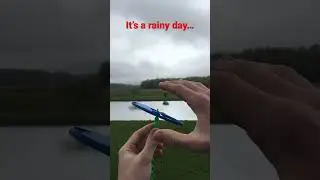 Watch What Happens When I Launch This Cyclone Flyer Into The Rainy sky?! 😱 #cycloneflyer #wow