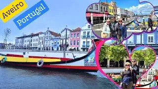 Aveiro 🇵🇹 prelepo mesto sa kanalima, portugalska Venecija
