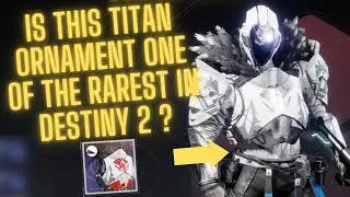 ONE OF THE RAREST ARMOR ORNAMENTS IN DESTINY 2 ? AMAZING YEAR ONE ORNAMENT (PHOENIX BATTLE ORNAMENT)