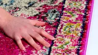 Pink and Multi Colored Rug by Safavieh - Monaco MNC243D