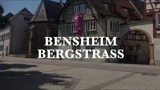 Bensheim. Bergstra&szlig;e. Germany. (Hess.) / Бенсхайм.   Германия